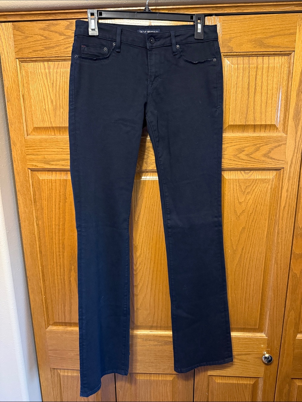 Cult of Individuality Navy Flare Jeans